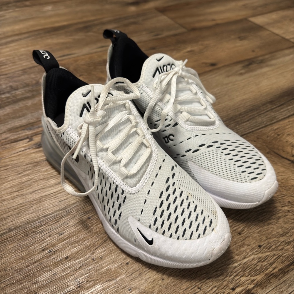 Nike Sneakers with Black Swoosh